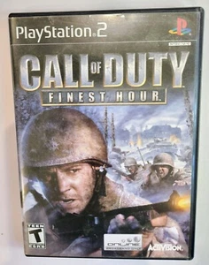 Call of Duty Finest Hour - PlayStation 2 - Video Game - VERY GOOD - Picture 1 of 5
