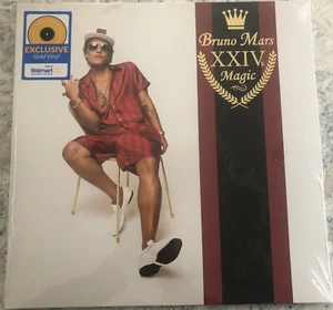 Bruno Mars - 24k Magic* - (LIMITED EDITION) Gold Colored Vinyl LP (SEALED) - Picture 1 of 5