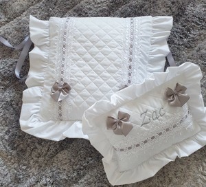 personalised pram quilt sets