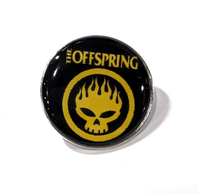 The Offspring Band LOGO Heavy Metal Enamel Lapel Pin Rock Music Punk Brooch Pin - Image 1 of 3
