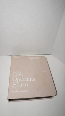 IBM Personal Computer Software Library Microsoft DOS 2.10 6024120 1st Ed '83 Vtg - Image 1 of 4