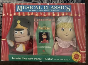 The Nutcracker Jim Gamble Puppet Video (VHS, 1995)     And Two Puppets - Picture 1 of 5