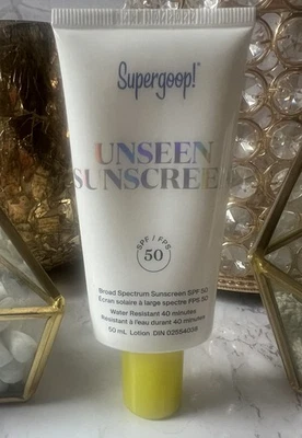 Supergoop! Unseen Sunscreen SPF 50 1.7oz Exp 2027 New and Sealed! No Box. - Image 1 of 3