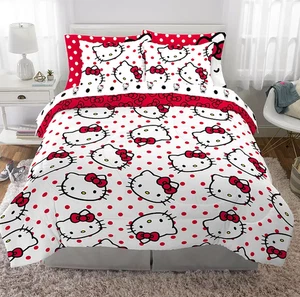 NEU Wende Hello Kitty Twin/Vollbettdecke (NUR) Sanrio - Bild 1 von 3