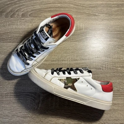 Golden Goose Kids Superstar Sneakers Size 38 Made in Italy - Image 1 of 4