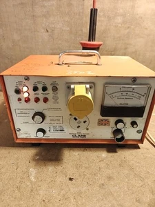 Probador PAT de seguridad eléctrica de banco portátil CLARE A255 110v 240v - Imagen 1 de 6