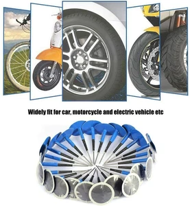 24pcs Auto Car Truck Tire Tyre Puncture Repair Plug Patch Kits 36mm 4mm Mushroom - Picture 1 of 11