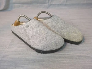Birkenstock Zermatt Vegan Felt Slippers Gray Size 43 EU-12 US Women’s 10 US Mens - Picture 1 of 6