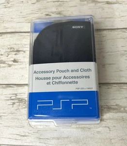 Sony Offizielle PSP Zubehörtasche und Tuch Brandneu! - Koffer - Bild 1 von 6