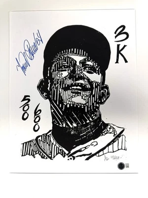 Detroit Tigers Miguel Cabrera autografado assinado “Stamp Art” LE 11x14 Beckett - Imagem 1 de 3