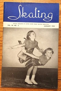 Skating Magazine January 1952 U.S. Figure Skating Association V. 29 #3 - Picture 1 of 1
