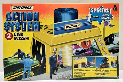 Coffret Matchbox Action System n°2 - Car Wash (lavage voiture) - 1996 - Neuf - Photo 1/4