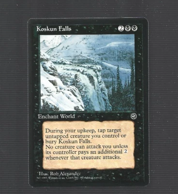 Koskun Falls [Homelands] Magic MTG Cards LP--mint - Image 1 of 2