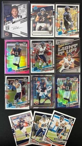 Lotto 12 carte Chicago Bears - Esordienti, Paralleli, Inserti, On-Card Auto e Base - Foto 1 di 11