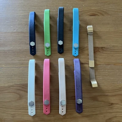 Conjunto de 9 pulseiras de reposição Fitbit Alta, incluindo pulseiras de ouro conjunto de 9 - Imagem 1 de 4