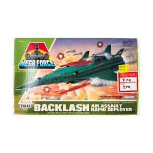 Kenner Megaforce TRIAX - Backlash Air Assault Rapid Deployer VG/NM - Picture 1 of 2
