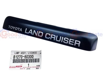 Genuine Toyota LandCruiser HZJ105 Barn Rear Licence Number Plate Lamp Cover - Image 1 of 3