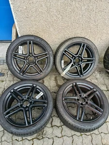 Mercedes C / E Klasse W204 W212 225/45 R18 95V Winterräder Winter Räder Schwarz - Bild 1 von 21