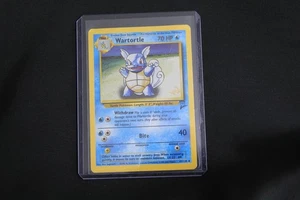 Wartortle 63/130 Base Set 2 Gold W Stamped WOTC Promo Pokemon Card Rough Shape - Picture 1 of 4