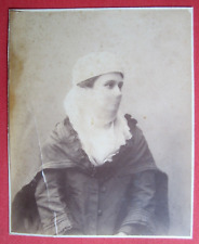 Orig. Foto Albumin Türkin beauty Dame Mode Turkey Osmanisches Reich um 1880