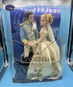 Disney Store Cinderella & The Prince Live Action Movie Doll Set Film Collection - Picture 1 of 21
