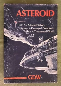 Asteroide, Serie 120 Giochi Gioco da Tavolo Fantascienza Vintage GDW 1980 Non Punzonato - Foto 1 di 13