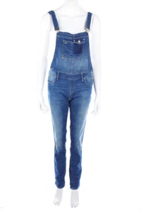 mavi jeans Jeans Latzhose Logo-Knöpfe S denimblau - Bild 1 von 4