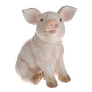 Farmyard Piglet Garden Ornament 27.5 cm - Picture 1 of 1