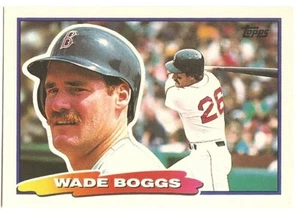 1988 Topps Big #32 Wade Boggs Boston Red Sox - Bild 1 von 2