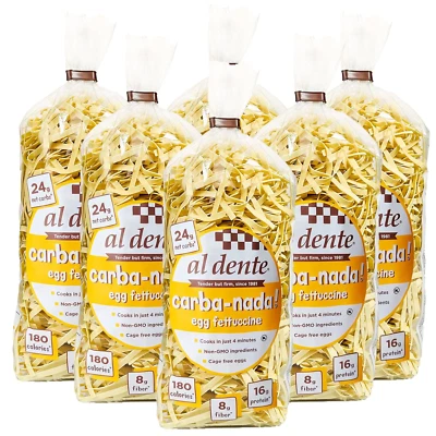Carba-Nada Egg Fettuccine, 10-Ounce Bags (Pack of 6) - Image 1 of 4