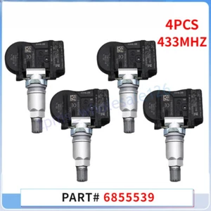 4PCS Tire Pressure Monitor Sensor 6855539 for BMW F20 F22 M2 X1 X2 TPMS 433MHZ - Picture 1 of 12