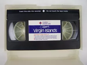 Clipper's Virgin Islands Travel Promo VHS Tape Very RARE - Picture 1 of 1