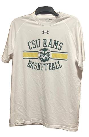 Colorado State Rams Basketball Under Armour size M short sleeve (see desc) Cover