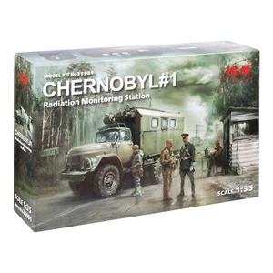 ICM 35901 Plastik Modellbausatz Maßstab 1:35 Tschernobyl #1. Strahlungsüberwachungsstation - Bild 1 von 24