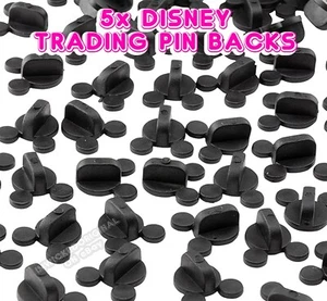 5x NUEVO LOTE DE RESPALDOS DE PASADOR COMERCIAL DISNEY DE GOMA PAQUETE PASADOR COMERCIAL RESPALDO CABEZA MICKEY. - Imagen 1 de 24