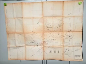 SAARBERG original Markscheider Karte / Streckenkarte Grube Göttelborn von 1973 - Bild 1 von 12