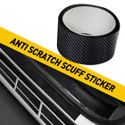 3CM Car Carbon Fiber Door Plate Bumper Sill Scuff Cover Anti Scratch Stickers EC