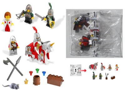 LEGO 7947 Prison Tower Rescue NEW SEALED BAG #1 -- All Minifigures + 2 Animals! - Image 1 of 4