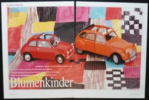 FIAT 500 e CITROEN 2 CV in 1-24 di TAMIYA...un rapporto modello #9603f - Foto 1 di 1