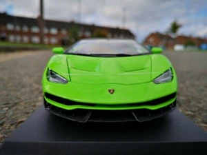 Lamborghini Centenario limgrün Druckguss Modellauto Maisto 1:18 Maßstab NEU SIEHE - Bild 1 von 10