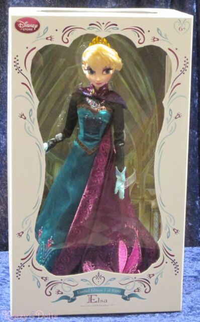 Boneca Disney Store Elsa Frozen Original Mattel - O Espaço Virtual do  Colecionador