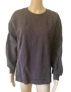 Size 6 Lululemon Sweatshirt Women’s Perfectly Oversized Crew Pullover Cotton - Picture 1 of 11