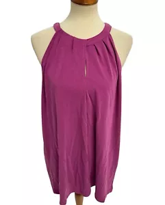 Torrid Damen Beere Cupro Rundhals Ärmelloses Tanktop Größe 2X - Bild 1 von 9
