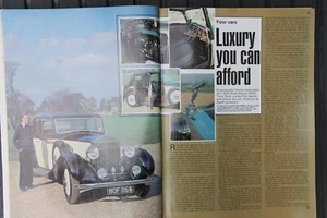 CC 1982 Auszug Zeitschriftenartikel: 1935 ROLLS-ROYCE 20/25, restauriert & gefahren - Bild 1 von 1
