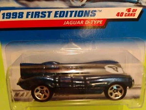 1998 Hot Wheels #638 Jaguar D-Type blau 1998 First Editions - Bild 1 von 10