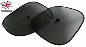 NEW 2 PACK CAR WINDOW SUN SHADE PROTECTOR SCREEN WINDSCREEN CHILD BABY VISOR - Picture 1 of 2