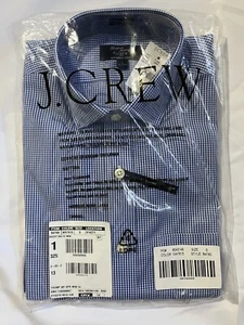 Neu mit Etikett J. Crew Factory Langarm Mini-Gingham Shirt - Bild 1 von 5