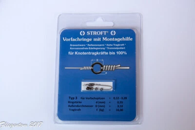 STROFT Anelli rig / micro anelli come connettore tippet (anelli Pitzenbauer) - Immagine 1 di 2