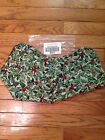 Longaberger Christmas American HOLLY 13" BOWL Basket Holiday Fabric Liner *New* 