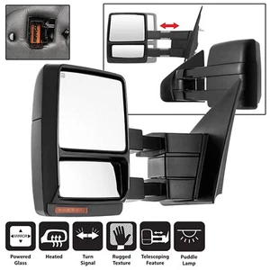 Spyder Auto 9935381 Power Heated LED Signal Telescoping Mirrors Fits 07-14 F-150 - Bild 1 von 10